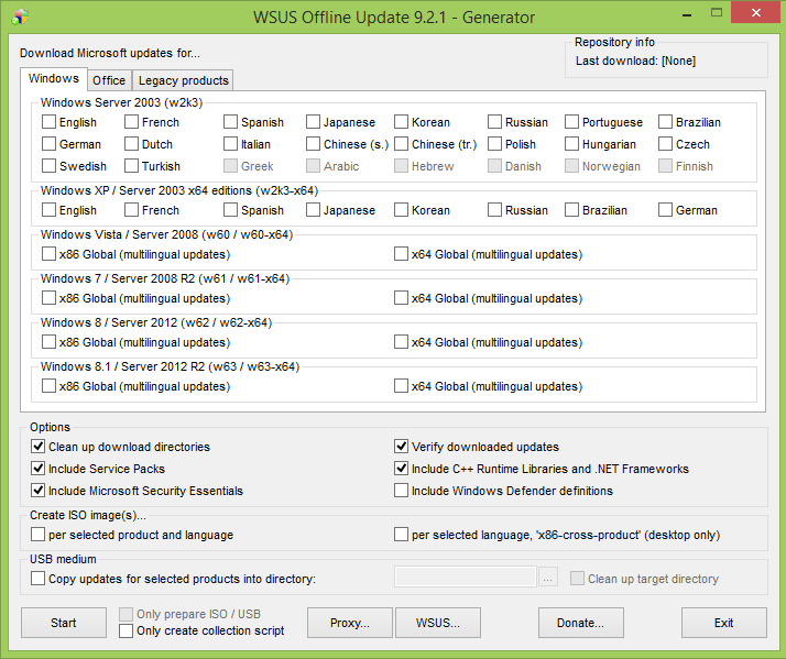 WSUS Offline Update